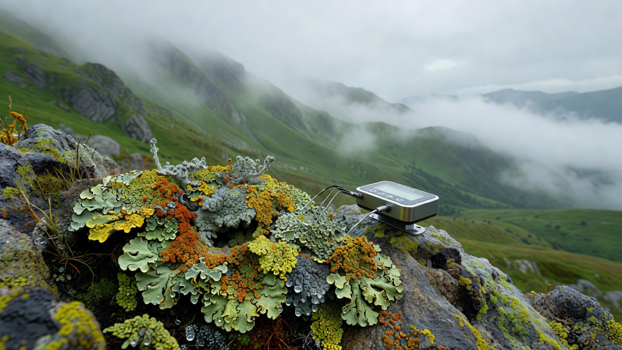 Lichen Symbionts Revealing Long-Term Shifts in Nutrient Flows Across Mist-Laden Slopes